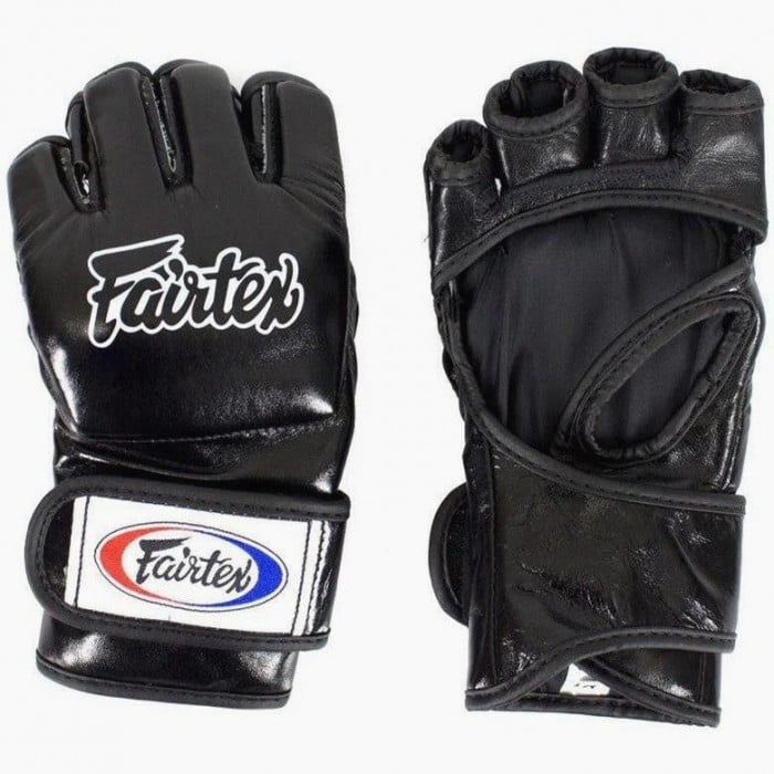 ММА Ръкавици - Fairtex FGV12 Super Grappling MMA Gloves - Black